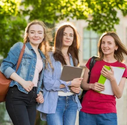 Students preparing for IELTS