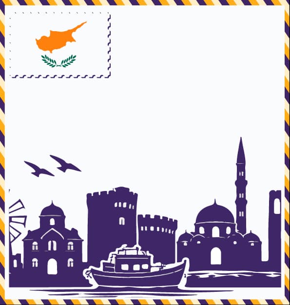 Cyprus study destination illustration