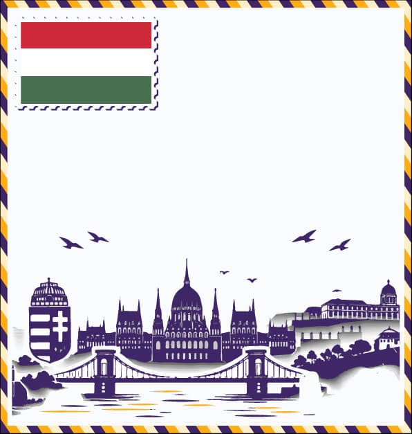 Hungary study destination illustration