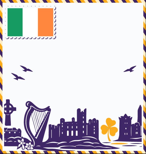 Ireland study destination illustration
